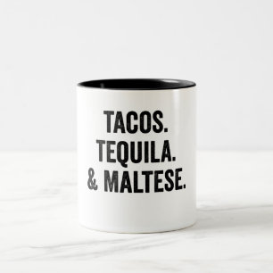 Tasse 2 Couleurs Tacos Tequila Et Maltais