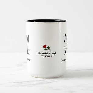 Tasse 2 Couleurs Tante de la mariée a besoin de sa caféine Fixer Mu