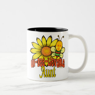 Tasse 2 Couleurs Tante incroyable de bourdon