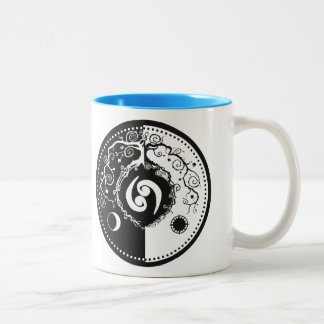 Tasse 2 Couleurs Tao a inspiré l'arbre de la conception de la vie