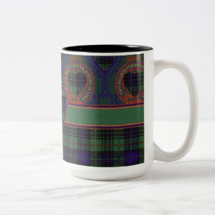 Tasse 2 Couleurs Tartan écossais de kilt de plaid de clan de