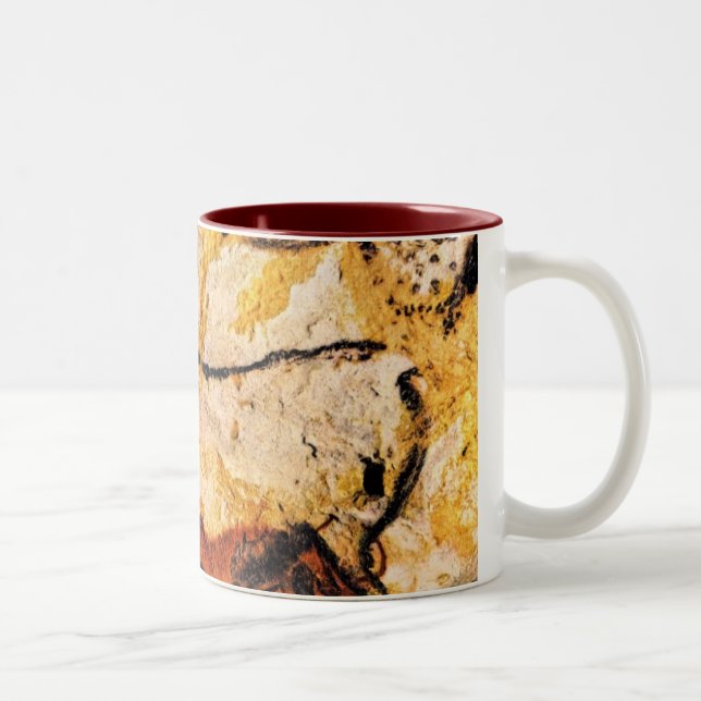 Tasse 2 Couleurs tasse, caverne, lascaux (Droit)