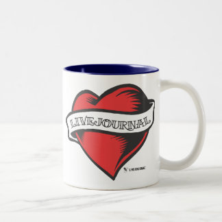 Tasse 2 Couleurs Tatouage de LiveJournal