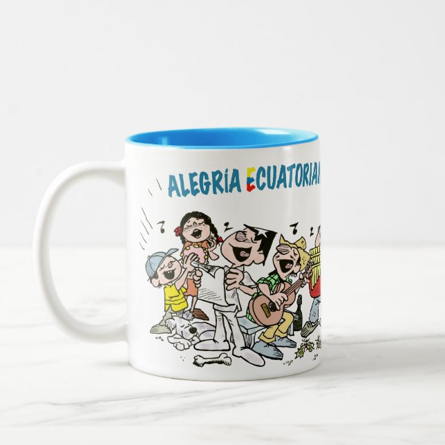 Tasse 2 Couleurs Taza JP y amigos (Gauche)