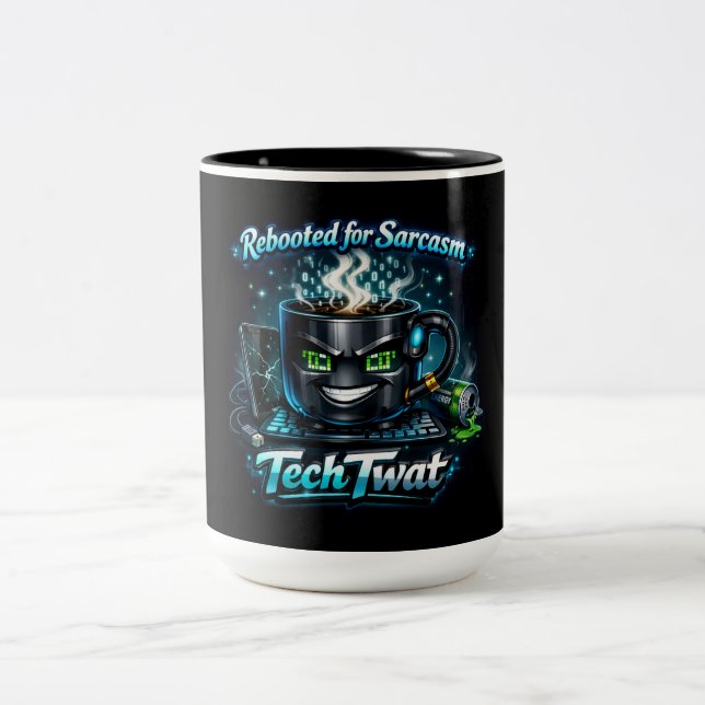 Tasse 2 Couleurs TechTwat (Centre)