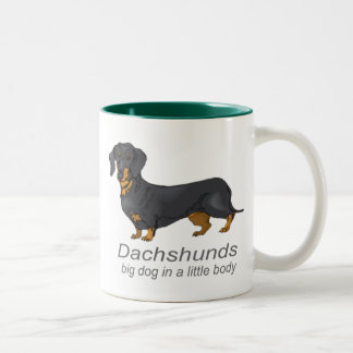 Tasse 2 Couleurs Teckels
