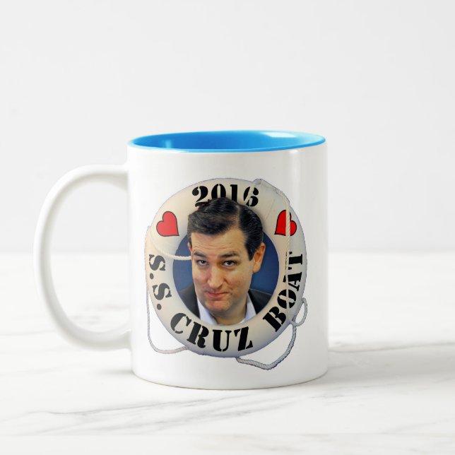 Tasse 2 Couleurs Ted Cruz 2016 (Gauche)