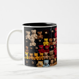 Tasse 2 Couleurs Teddy Bear Knolling