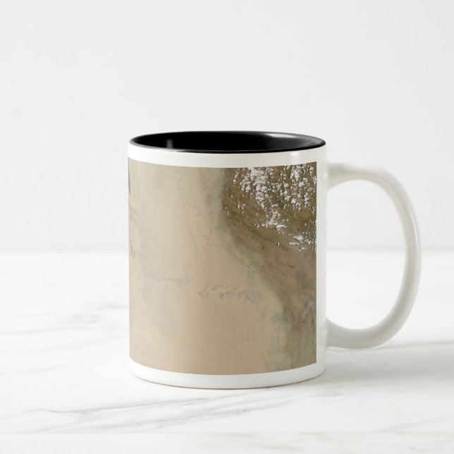 Tasse 2 Couleurs Tempête de poussière au Moyen-Orient (Droit)