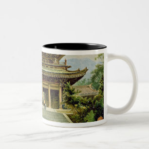 Tasse 2 Couleurs Temple bouddhiste à Kyoto, Japon