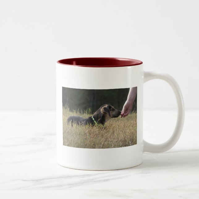 Tasse 2 Couleurs Temps de casse-croûte (Droit)