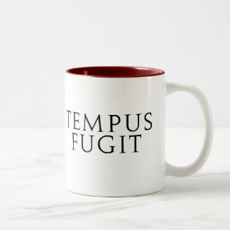 Tasse 2 Couleurs Tempus Fugit
