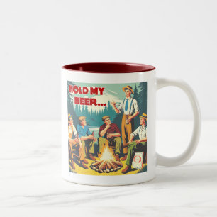 Tasse 2 Couleurs Tenez Mon Camping De Bières