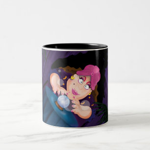Tasse 2 Couleurs Tente de diseuse de bonne aventure