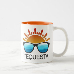 Tasse 2 Couleurs Tequesta Florida Lunettes de soleil