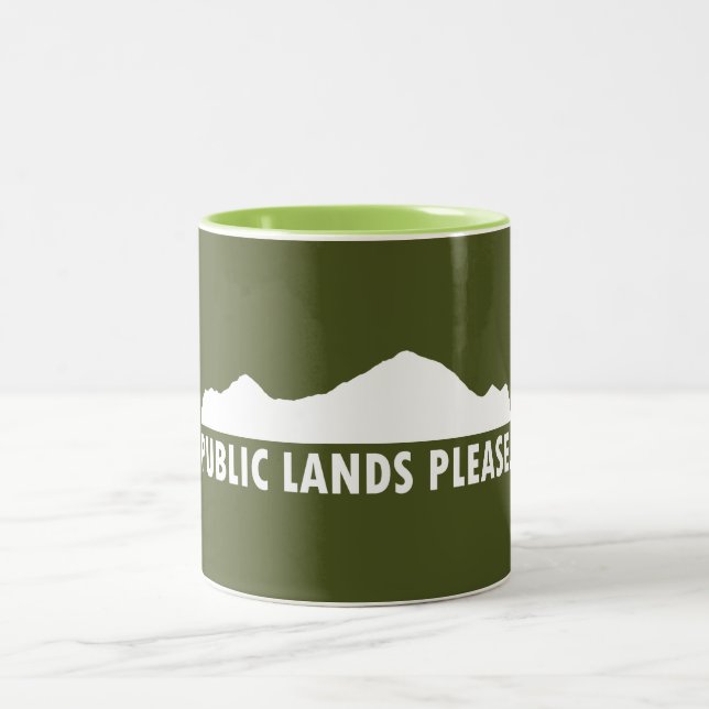 Tasse 2 Couleurs Terres Publiques S'Il Vous Plaît (Centre)