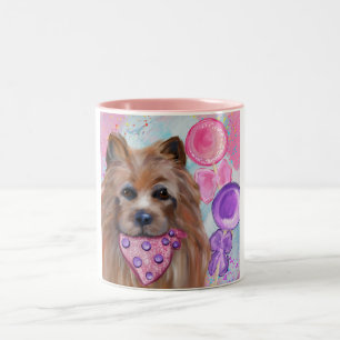 TASSE 2 COULEURS TERRIER AUSTRALIEN