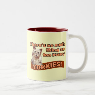TASSE 2 COULEURS TERRIERS DE YORKSHIRE