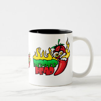 Tasse 2 Couleurs Tête $18,95 de poivre deux modifiés la tonalité
