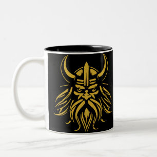 Tasse 2 Couleurs Tête de vicking