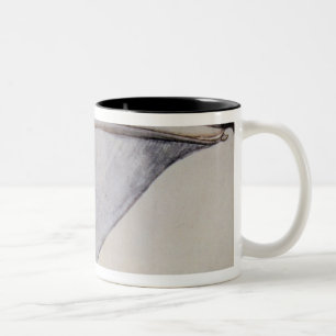 Tasse 2 Couleurs Tête d'un pélican Brown