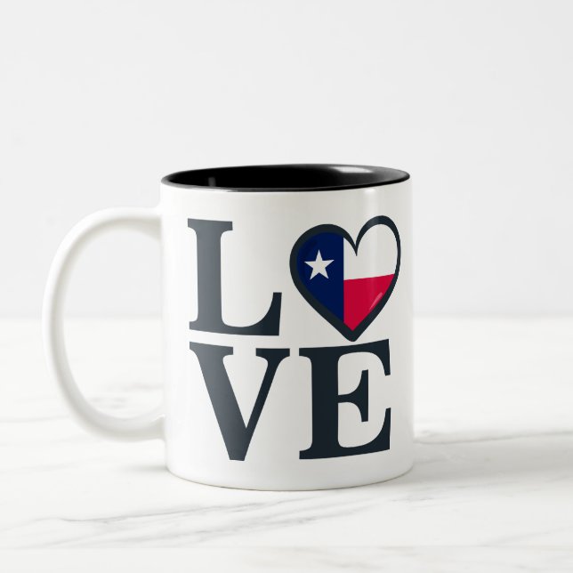 Tasse 2 Couleurs Texas Love (Gauche)