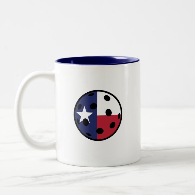 Tasse 2 Couleurs Texas Pickleball Y'all (Gauche)
