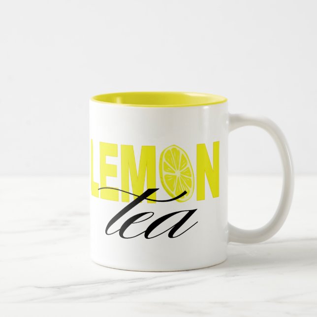 Tasse 2 Couleurs Thé de citron (Droit)