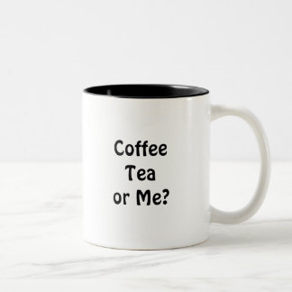 Tasse 2 Couleurs Thé ou moi de café ?