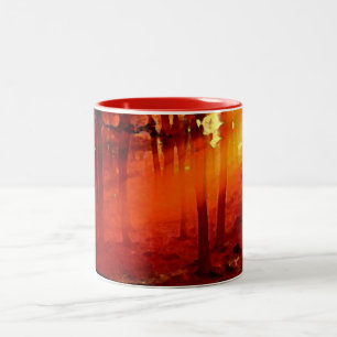 Tasse 2 Couleurs The sunset 325 ml Effiloche de deux tons personnal