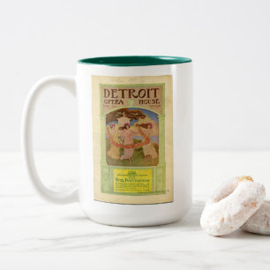 Tasse 2 Couleurs Théatre de l'opéra vintage de Detroit