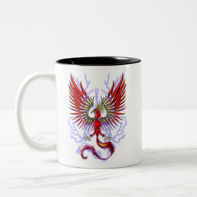 Tasse 2 Couleurs Thunderbird Cryptid Creator (Gauche)
