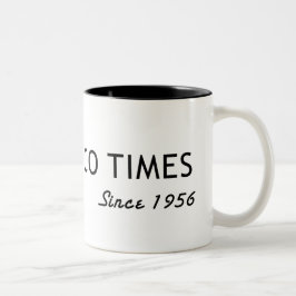 Tasse 2 Couleurs Tico Times Costa Rica