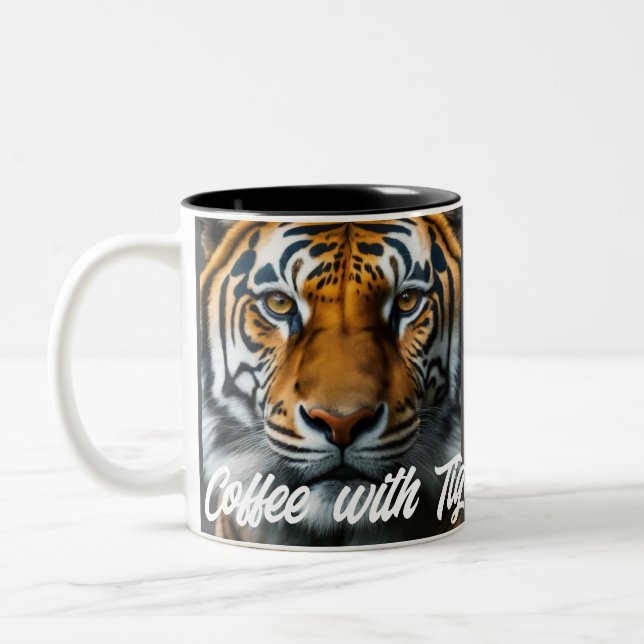 Tasse 2 Couleurs Tigre (Gauche)