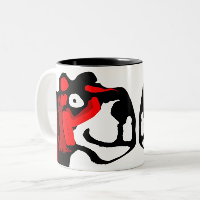 Tasse 2 Couleurs Tigre (Devant gauche)