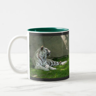 Tasse 2 Couleurs Tigres blancs