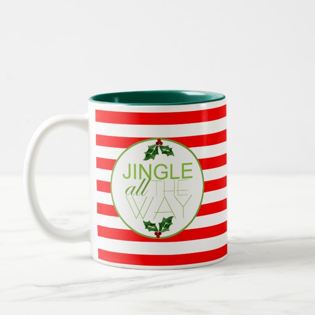 Tasse 2 Couleurs Tintement de vacances complètement (Gauche)