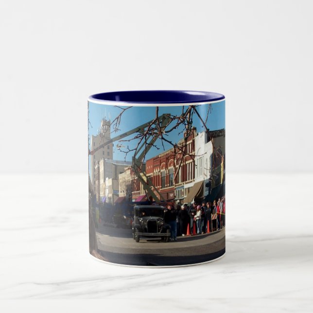 Tasse 2 Couleurs Tir de Chicago d'ennemis publics (Centre)