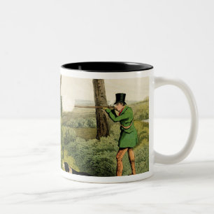 Tasse 2 Couleurs "Tir de faisan", pub. par Thomas McLean, 1820 (