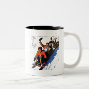 Tasse 2 Couleurs Tobagganing