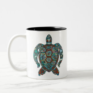 TASSE 2 COULEURS TORTOISE