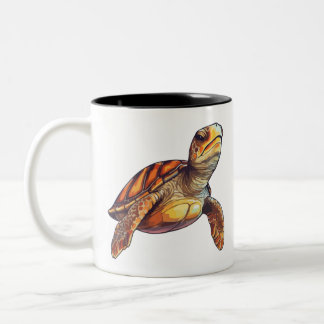 Tasse 2 Couleurs Tortue