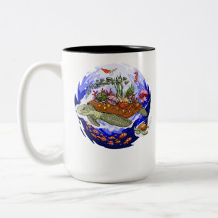 Tasse 2 Couleurs Tortue de mer