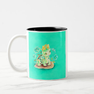 Tasse 2 Couleurs Tortue Girly
