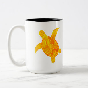 Tasse 2 Couleurs Tortues colorées
