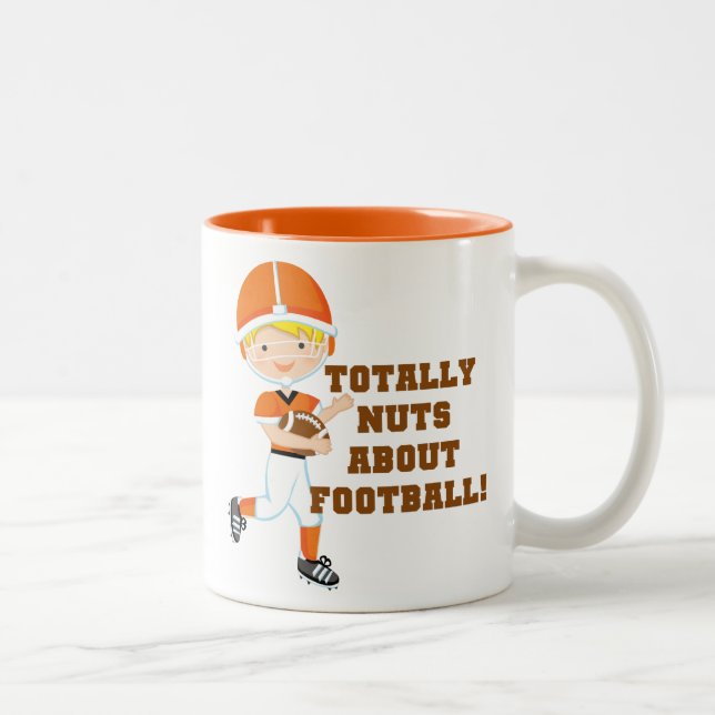 Tasse 2 Couleurs Totalement Nez Au Sujet Du Football (Droit)