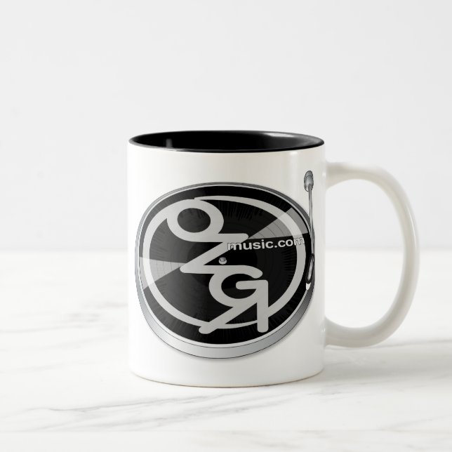 Tasse 2 Couleurs Tourne-disque d'OZGA (Droit)