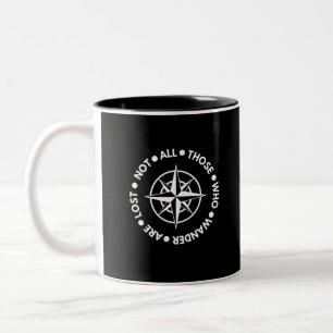 Tasse 2 Couleurs Tous Ceux Qui Se Promènent Ne Sont Pas Perdus