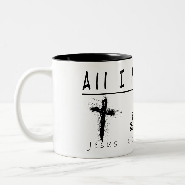 Tasse 2 Couleurs Tout ce dont j'ai besoin (Gauche)