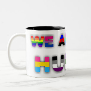 Tasse 2 Couleurs Tout Humain Blanc